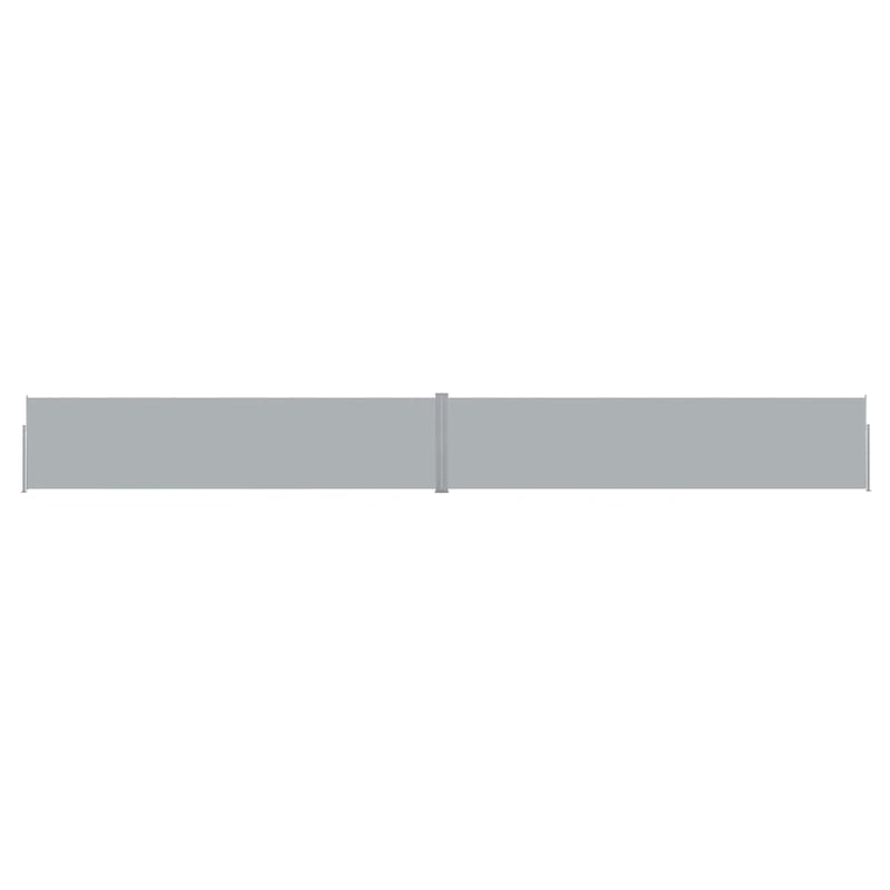 vidaXL Patio Retractable Side Awning 170x1200 cm Anthracite