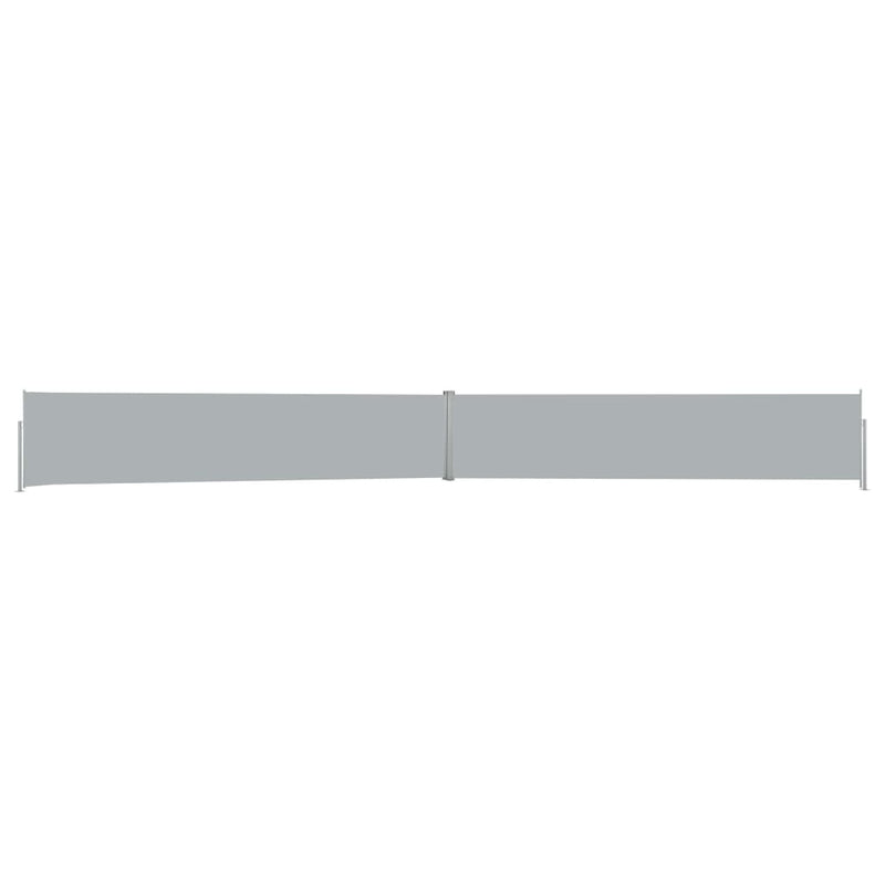 vidaXL Patio Retractable Side Awning 170x1200 cm Anthracite