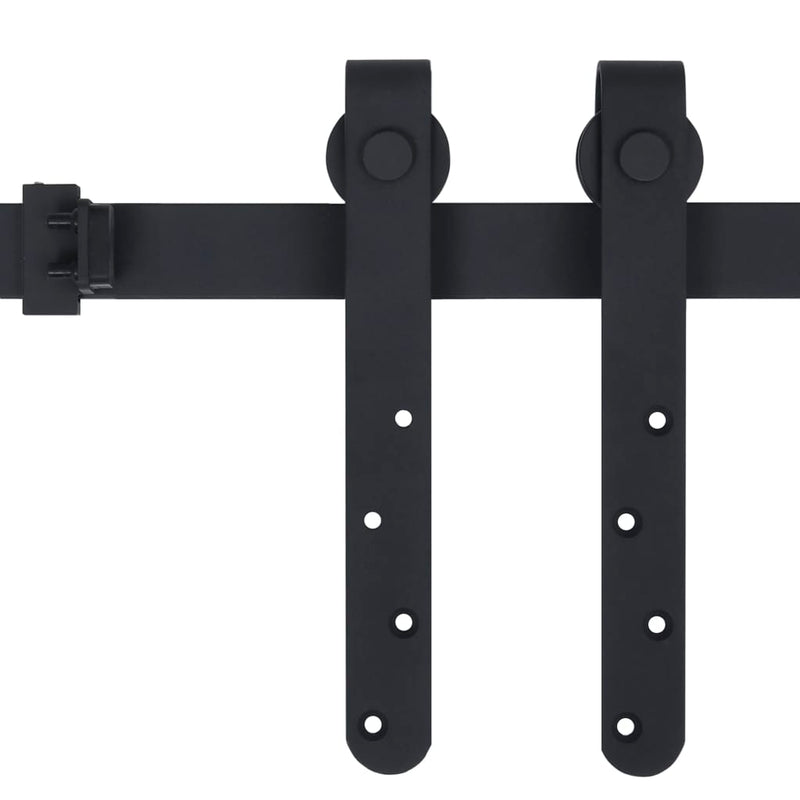 vidaXL Mini Sliding Cabinet Door Kit Carbon Steel 183 cm