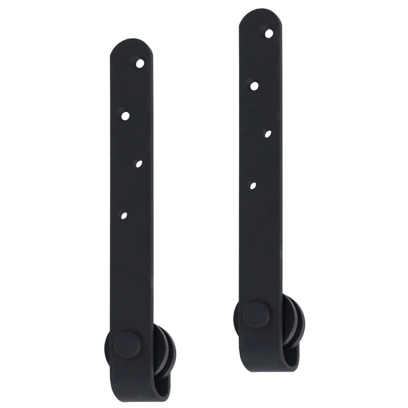 vidaXL Mini Sliding Cabinet Door Kit Carbon Steel 183 cm