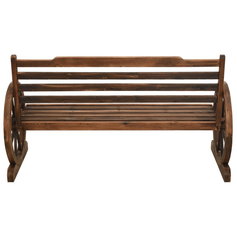 vidaXL Garden Bench 142 cm Solid Firwood