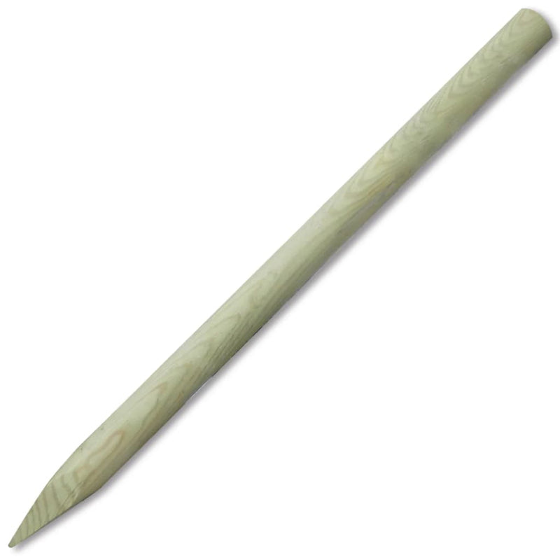 vidaXL Fence Posts 6 pcs Wood 150 cm