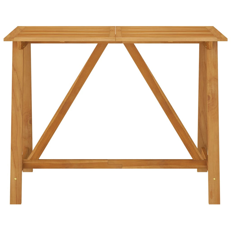 vidaXL 5 Piece Outdoor Bar Set Solid Acacia Wood