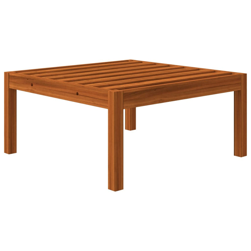 vidaXL 3 Piece Garden Lounge Set with Cushions Wood Acacia&Rope