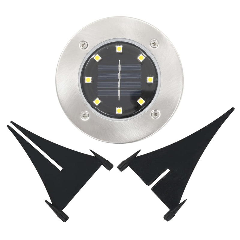 vidaXL Solar Ground Lights 8 pcs LED Lights RGB Colour