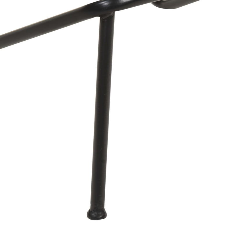 vidaXL Bar Stools 4 pcs Brown Real Leather