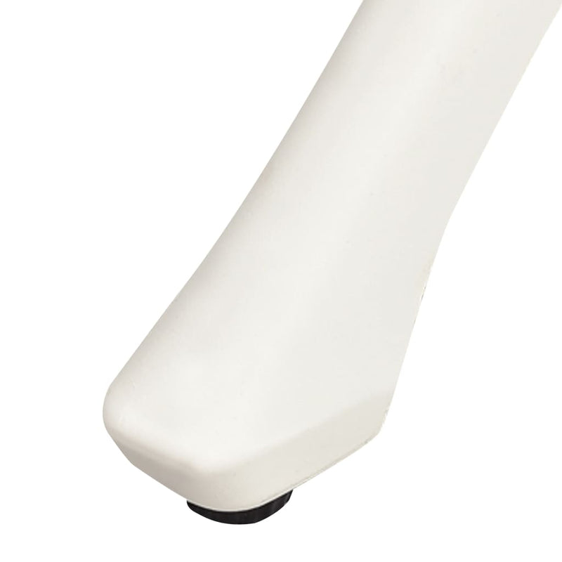 vidaXL Garden Table White 90x90x73 cm Cast Aluminium
