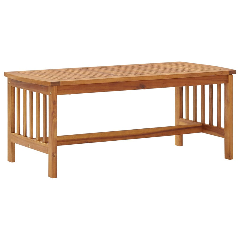 vidaXL 5 Piece Garden Lounge Set with Cushions Solid Acacia Wood (310258+310261+310264)