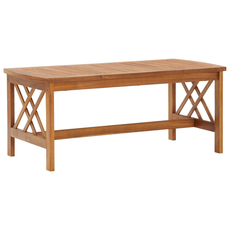 vidaXL 5 Piece Garden Lounge Set with Cushions Solid Acacia Wood