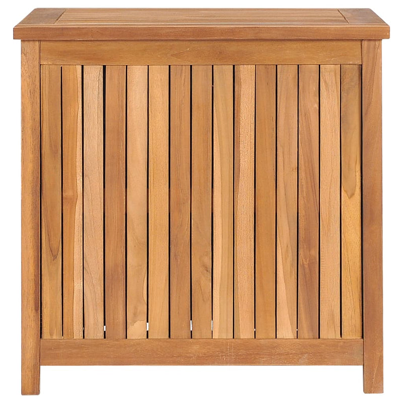 vidaXL Garden Storage Box 60x50x58 cm Solid Teak Wood