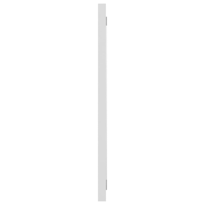 vidaXL Bathroom Mirror White 80x1.5x37 cm Engineered Wood