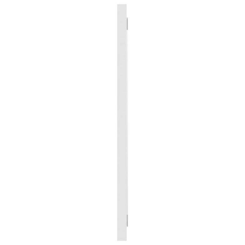 vidaXL Bathroom Mirror White 100x1.5x37 cm Engineered Wood