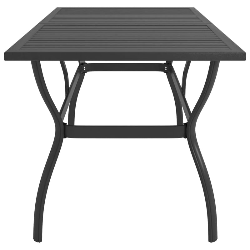 vidaXL 5 Piece Garden Dining Set Textilene and Steel