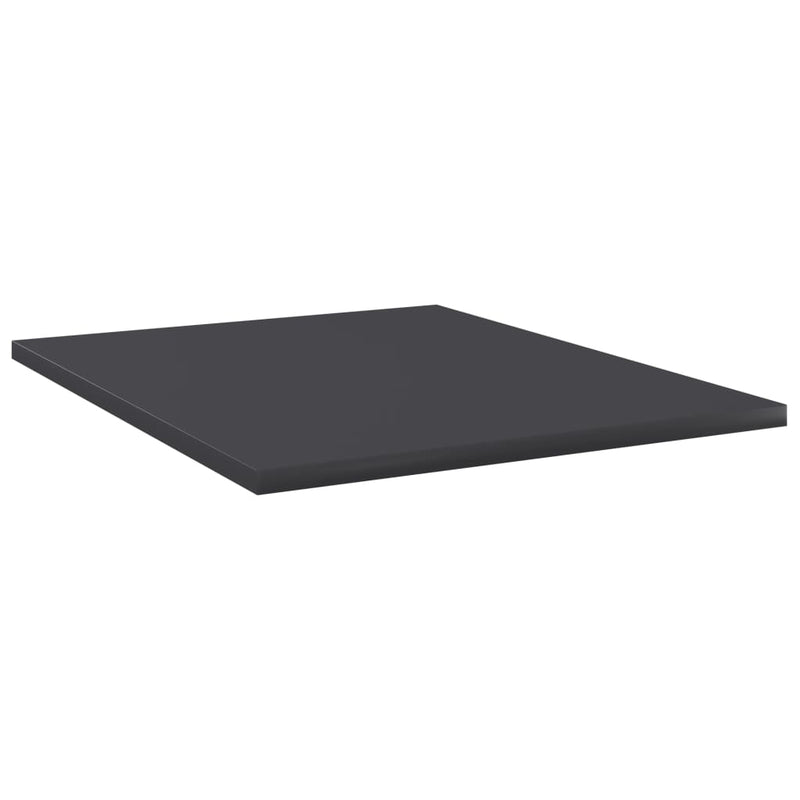 vidaXL Bookshelf Boards 4 pcs Grey 40x50x1.5 cm Engineered Wood
