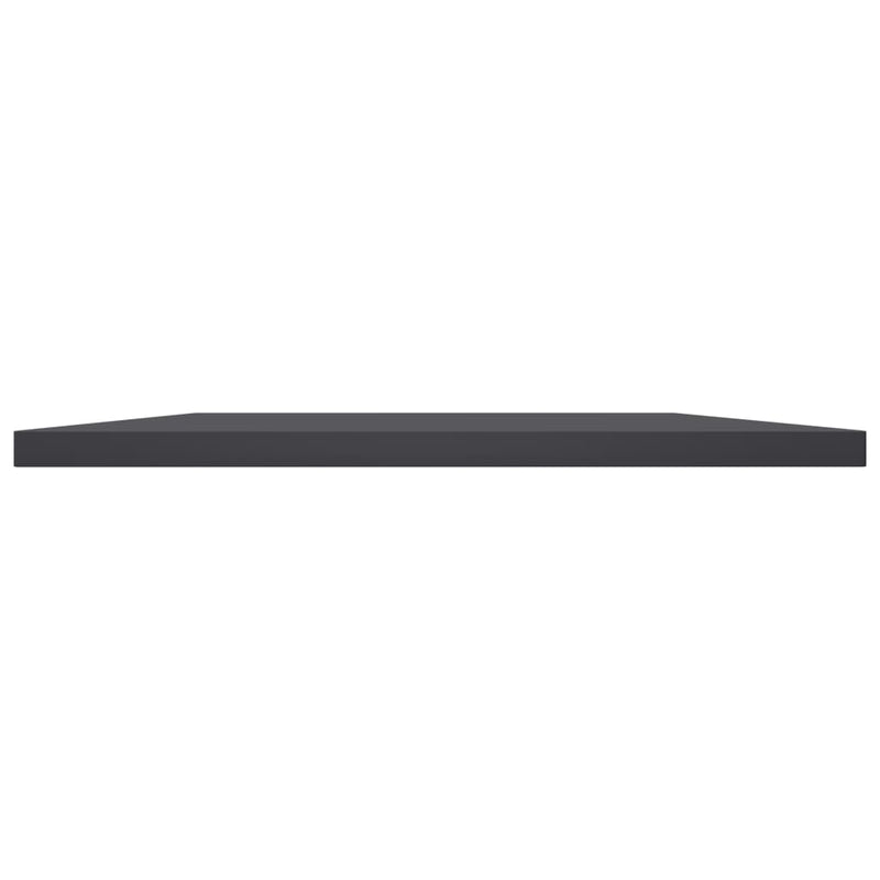 vidaXL Bookshelf Boards 4 pcs Grey 40x50x1.5 cm Engineered Wood