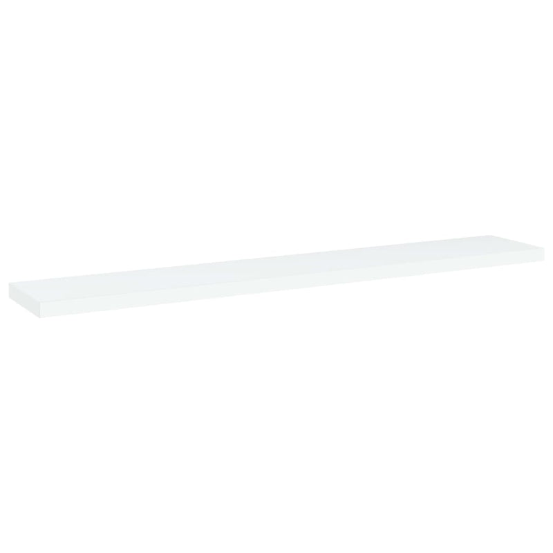 vidaXL Bookshelf Boards 4 pcs White 60x10x1.5 cm Engineered Wood
