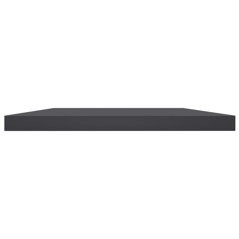 vidaXL Bookshelf Boards 4 pcs Grey 60x40x1.5 cm Engineered Wood