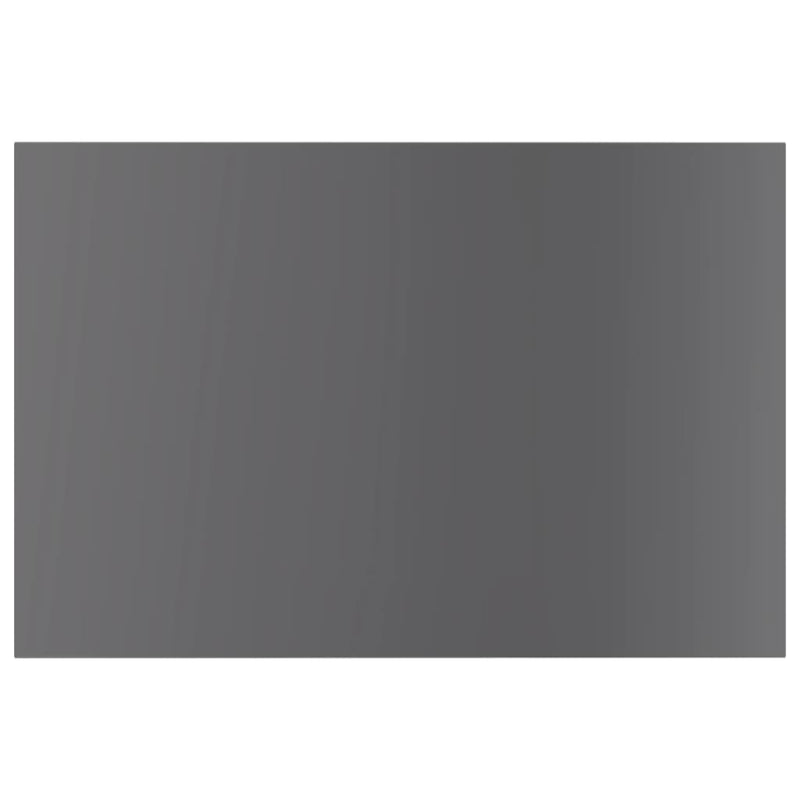 vidaXL Bookshelf Boards 4 pcs High Gloss Grey 60x40x1.5 cm Engineered Wood