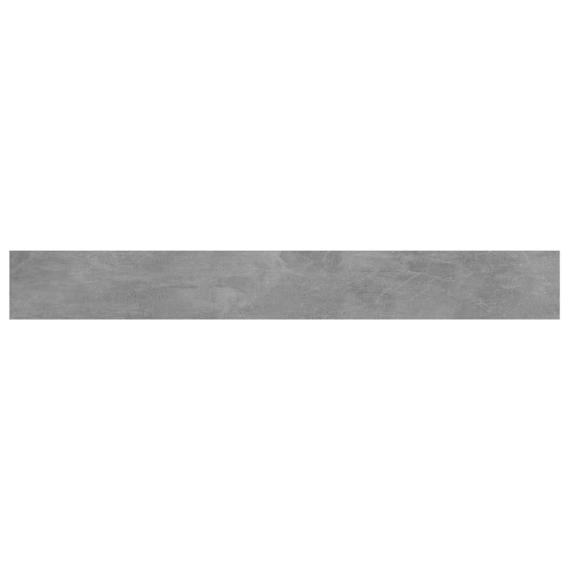 vidaXL Bookshelf Boards 4 pcs Concrete Grey 80x10x1.5 cm Engineered Wood