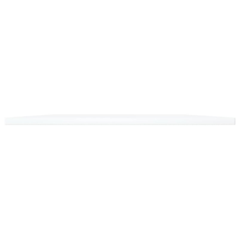 vidaXL Bookshelf Boards 4 pcs White 80x20x1.5 cm Engineered Wood