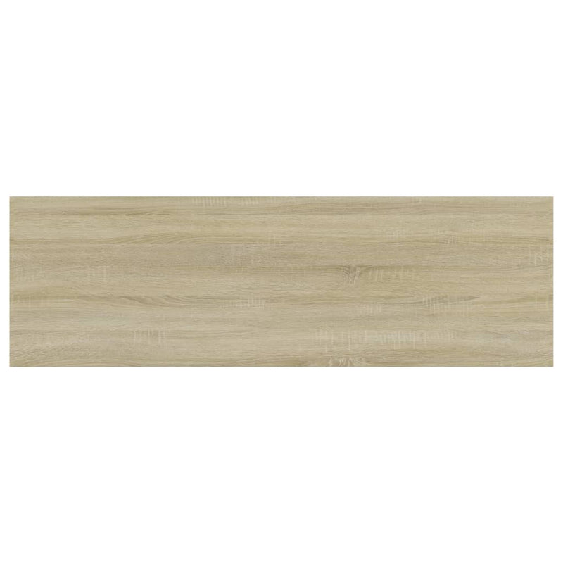 vidaXL Bookshelf Boards 8 pcs Sonoma Oak 80x20x1.5 cm Engineered Wood