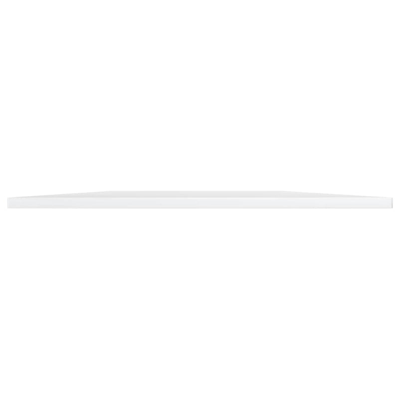 vidaXL Bookshelf Boards 4 pcs High Gloss White 80x30x1.5 cm Engineered Wood