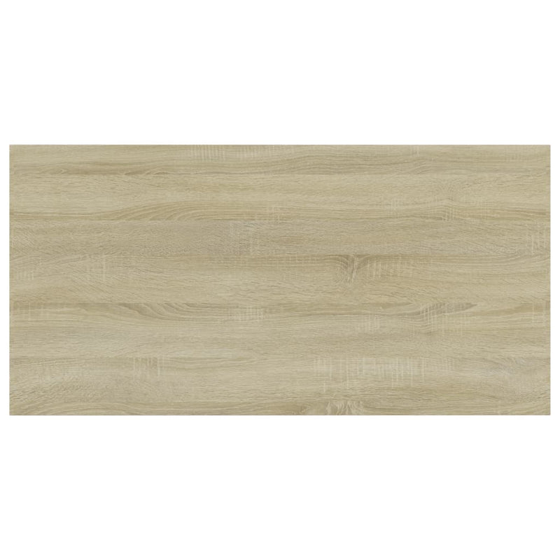 vidaXL Bookshelf Boards 8 pcs Sonoma Oak 80x40x1.5 cm Engineered Wood