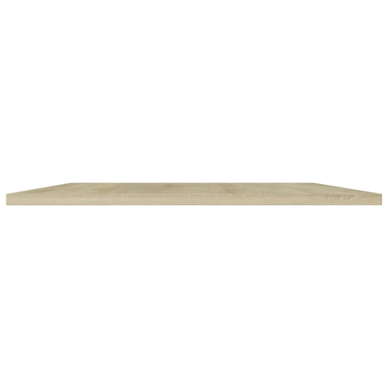 vidaXL Bookshelf Boards 4 pcs Sonoma Oak 80x50x1.5 cm Engineered Wood