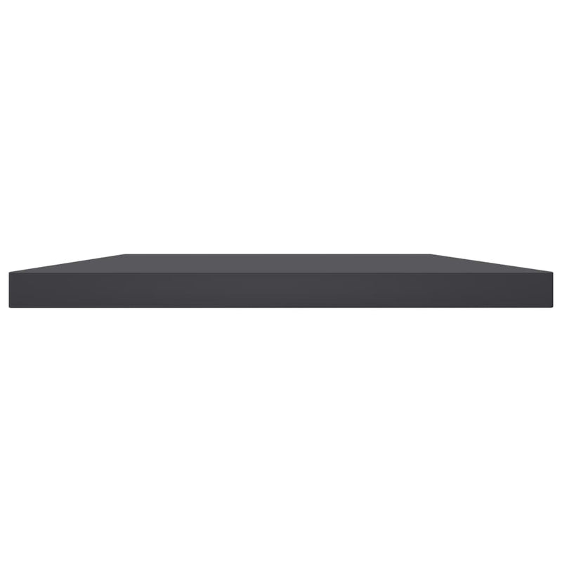 vidaXL Bookshelf Boards 4 pcs Grey 100x20x1.5 cm Engineered Wood