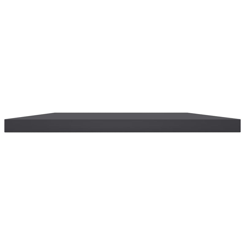 vidaXL Bookshelf Boards 4 pcs Grey 100x30x1.5 cm Engineered Wood