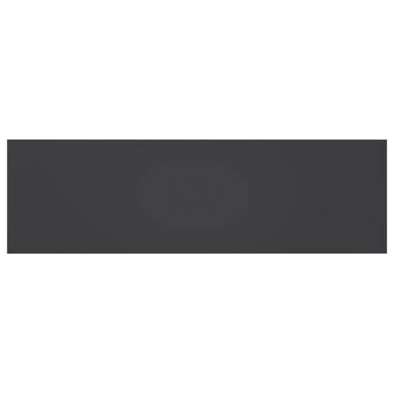 vidaXL Bookshelf Boards 4 pcs Grey 100x30x1.5 cm Engineered Wood