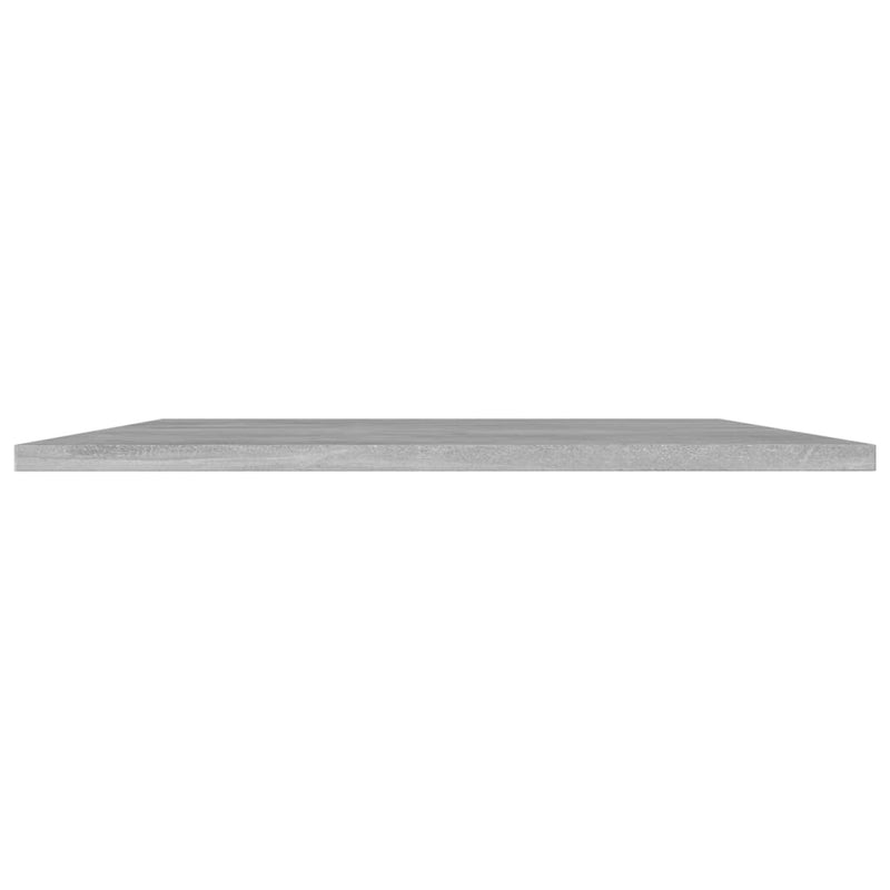 vidaXL Bookshelf Boards 4 pcs Concrete Grey 100x40x1.5 cm Engineered Wood