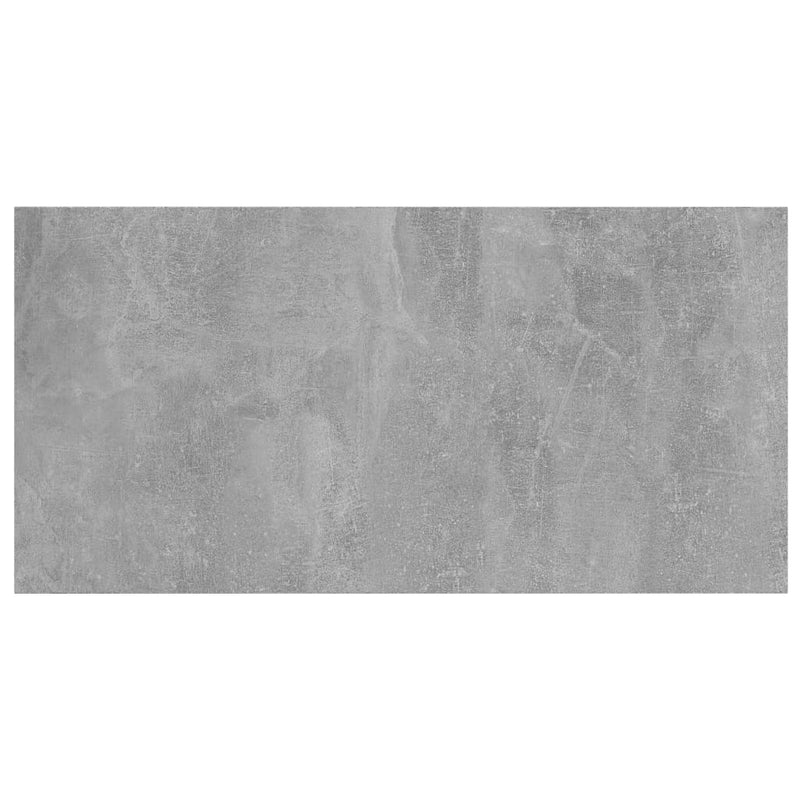 vidaXL Bookshelf Boards 4 pcs Concrete Grey 100x50x1.5 cm Engineered Wood
