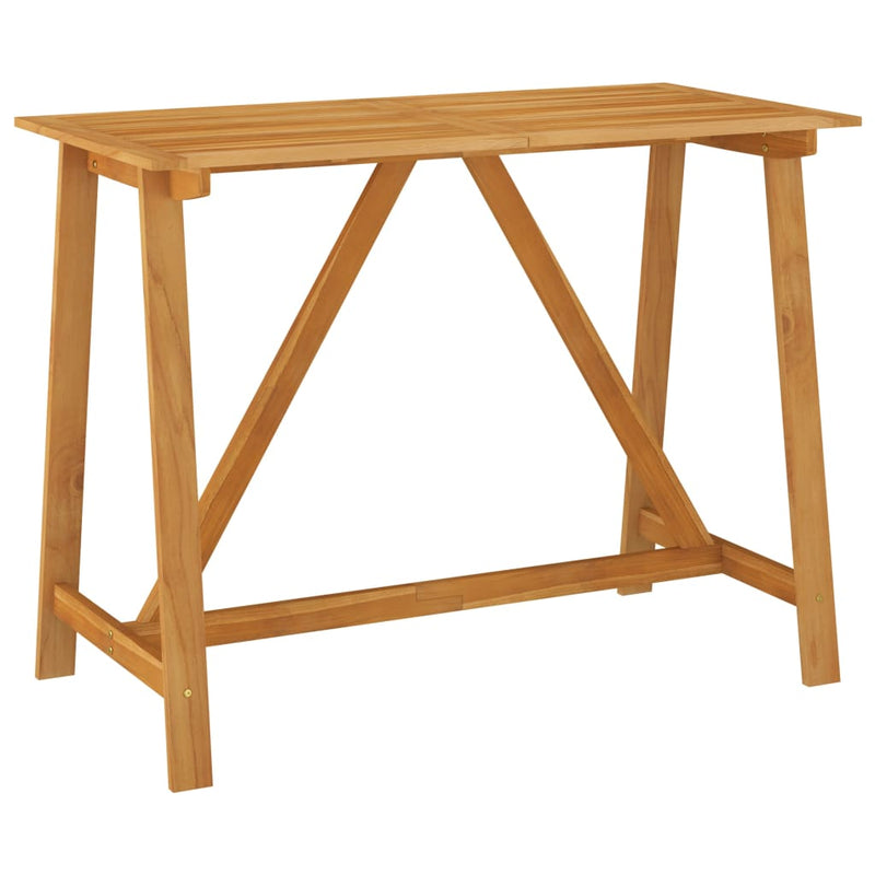 vidaXL 5 Piece Garden Bar Set Brown