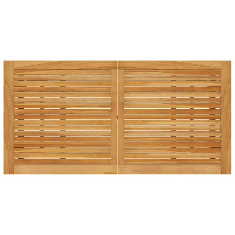 vidaXL 5 Piece Garden Bar Set Brown