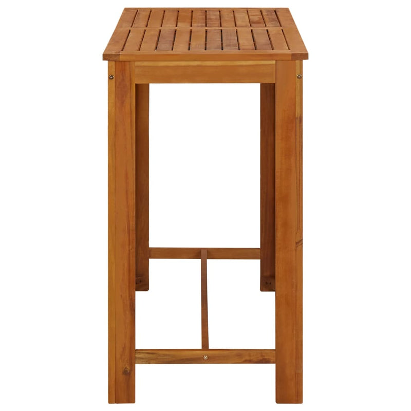 vidaXL 5 Piece Garden Bar Set with Cushions Brown