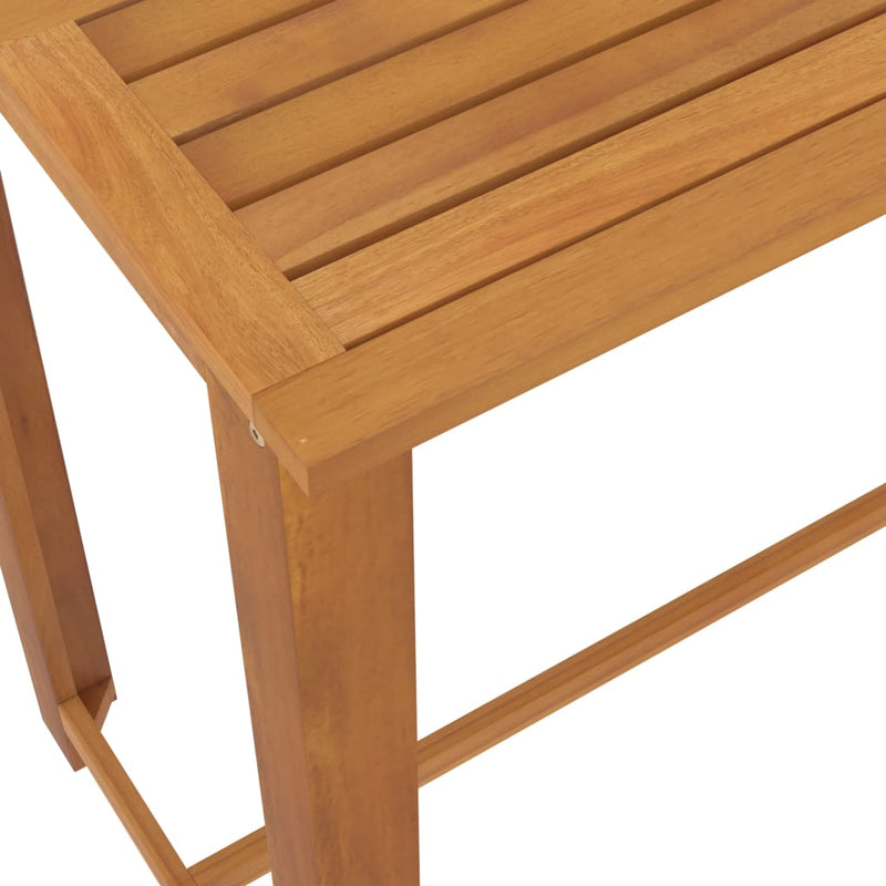 vidaXL 9 Piece Garden Bar Set with Cushions Brown