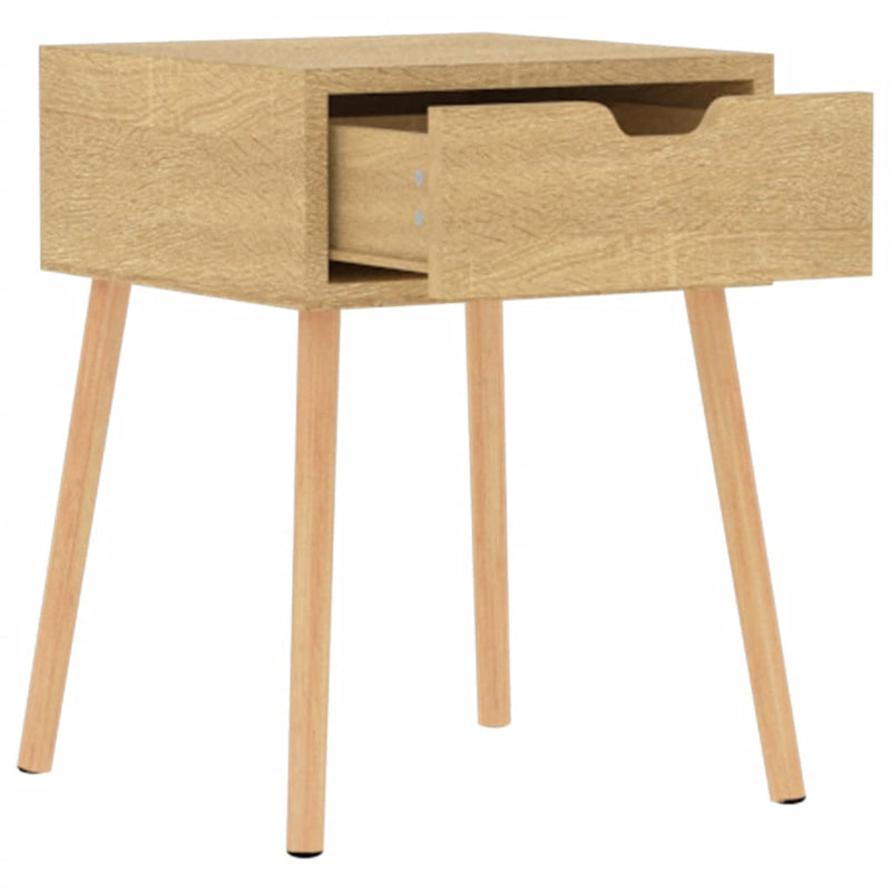 vidaXL Bedside Cabinets 2 pcs Sonoma Oak 40x40x56 cm Engineered Wood