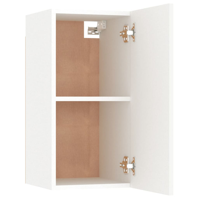 vidaXL TV Cabinet White 30.5x30x60 cm Engineered Wood