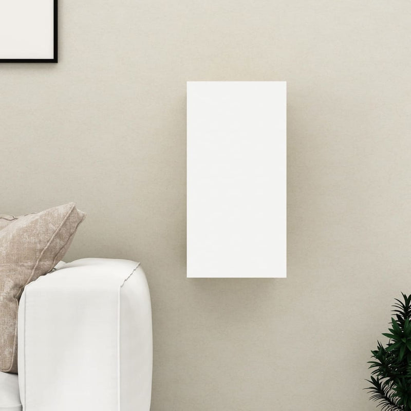 vidaXL TV Cabinet White 30.5x30x60 cm Engineered Wood