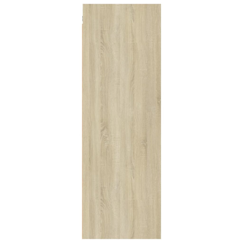 vidaXL TV Cabinets 2 pcs Sonoma Oak 30.5x30x90 cm Engineered Wood