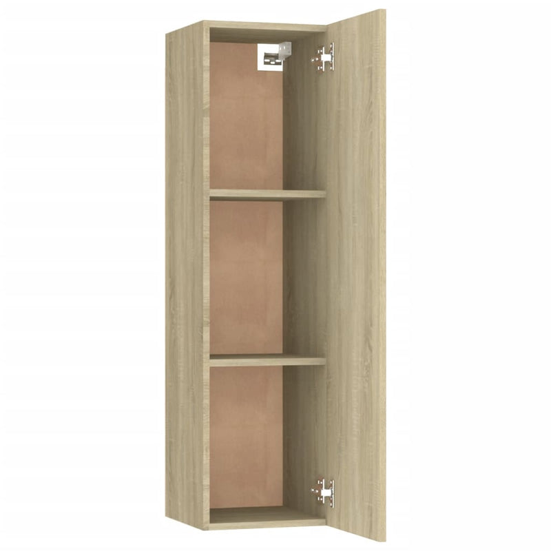vidaXL TV Cabinets 2 pcs Sonoma Oak 30.5x30x110 cm Engineered Wood
