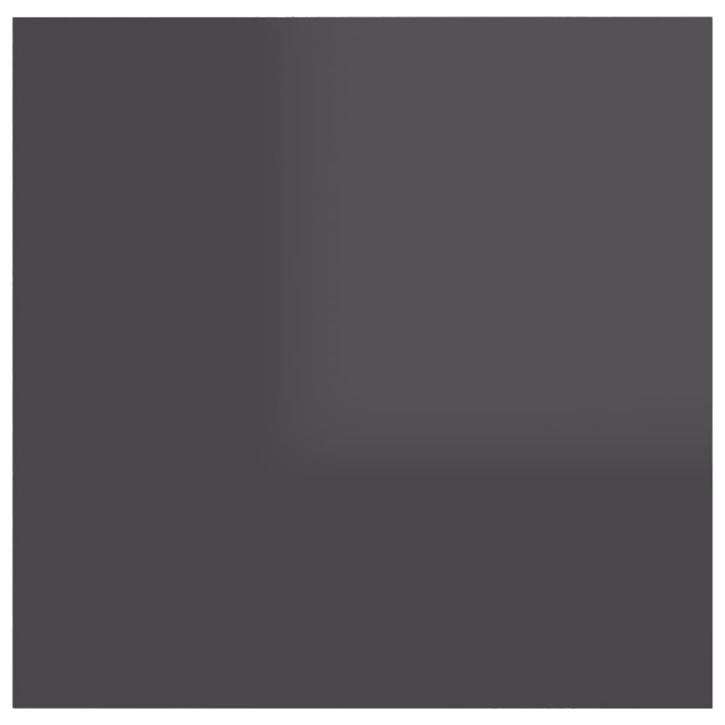 vidaXL Wall Mounted TV Cabinets 4 pcs High Gloss Grey 30.5x30x30 cm