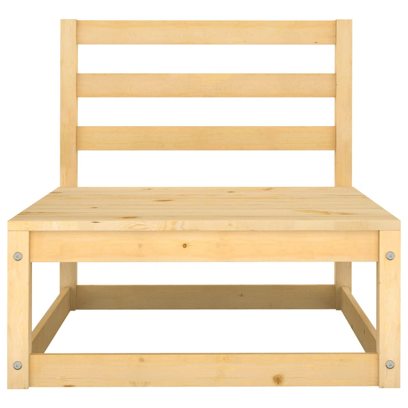 vidaXL 3 Piece Garden Lounge Set Solid Pinewood