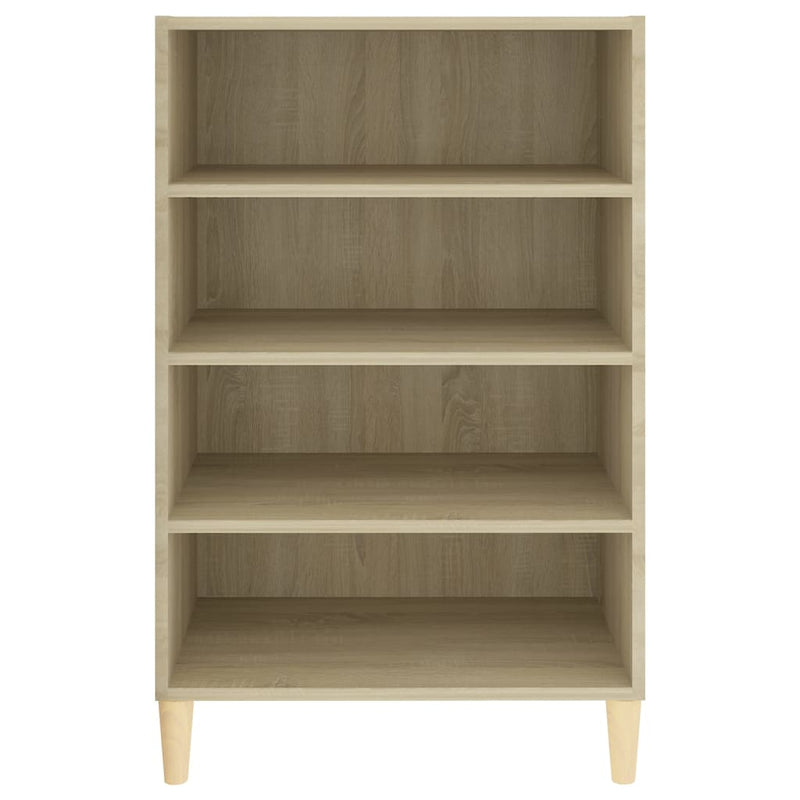 vidaXL Sideboard Sonoma Oak 57x35x90 cm Engineered Wood