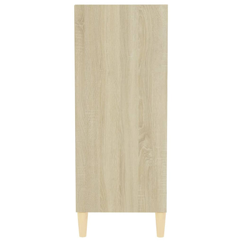 vidaXL Sideboard Sonoma Oak 57x35x90 cm Engineered Wood