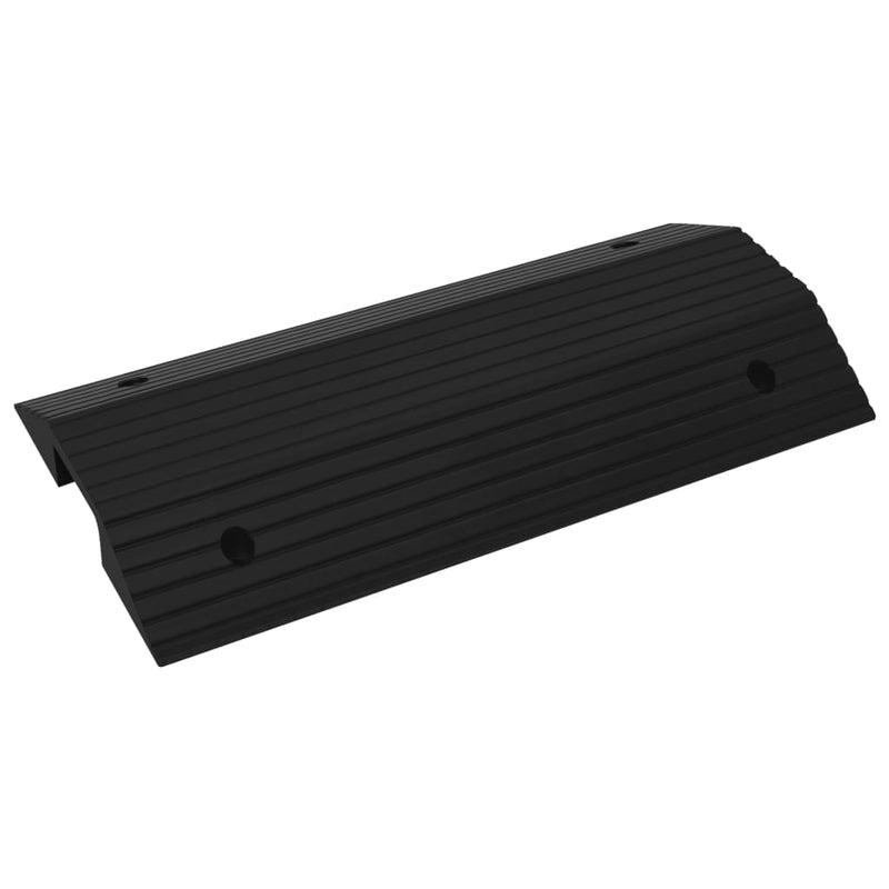 vidaXL Bridge Threshold Ramp 80x40x8 cm Rubber