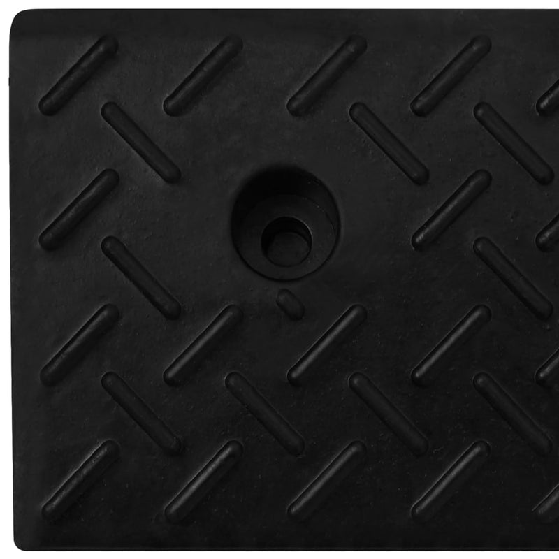 vidaXL Kerb Ramps 2 pcs 50x17.5x5 cm Rubber