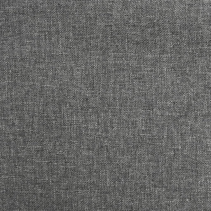 vidaXL Rocking Chair with a Stool Dark Grey Fabric