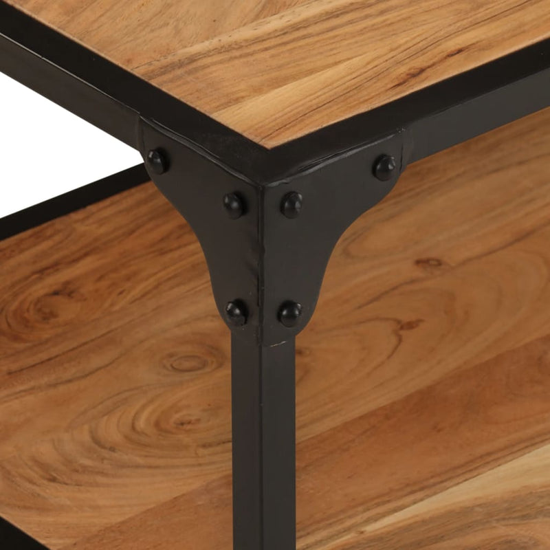 vidaXL Coffee Table 90x45x35 cm Solid Acacia Wood